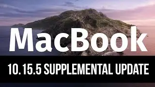 How to Download/Install macOS Catalina 10.15.5 Supplemental Update-MacBook, MacBook Air, MacBook Pro