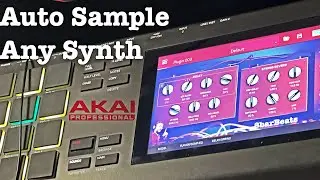 Finally How To Auto Sample any Synth with your MPC