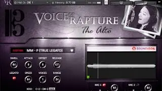 Soundiron Voice Of Rapture: The Alto  - solo alto vocal library walk-through