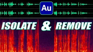 ISOLATE & REMOVE UNWANTED SOUNDS IN ADOBE AUDITION