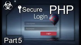 Secure Login Form Authentication System (Cookies, Sessions, Token, PDO) PHP & MySQL Tutorial Part 5