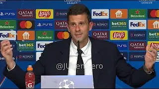 THIAGO MOTTA post Lipsia-Juve 2-3 conferenza stampa: 