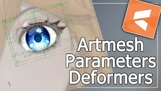 [Live2D Tutorial] Easy and Fast Artmesh, Parameter, and Deformer Setup in Live2D