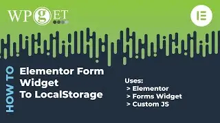 Elementor Form to LocalStorage  access with JavaScript