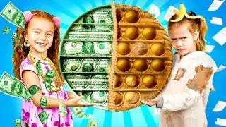 Rich Sister VS Poor Sister | Best Pranks & Funny Situations By Crafty Panda Go