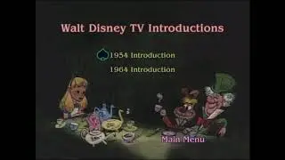 Alice In Wonderland:Special UN-Anniversary Edition (Disc 2) 2010 DVD Menu Walkthrough