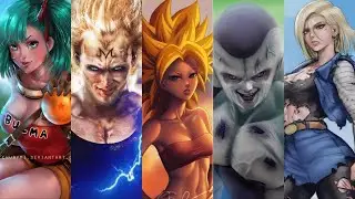 Top 20 dragon ball z characters with their unbelievable power levels 😱😱