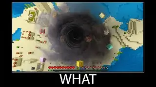 Minecraft wait what meme part 268 realistic minecraft Tornado