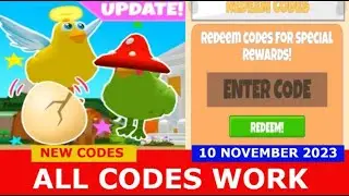 *ALL CODES WORK* [🐔New Chicks] Chicken Life ROBLOX | NOVEMBER 10, 2023