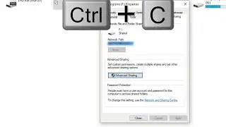 how to share a folder on the network windows 10