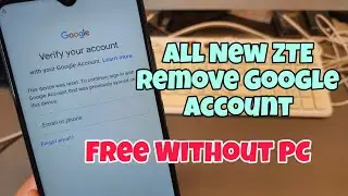 BOOM!!! ZTE Blade V30 Vita (8030). Remove Google Account, Bypass FRP, Without PC.
