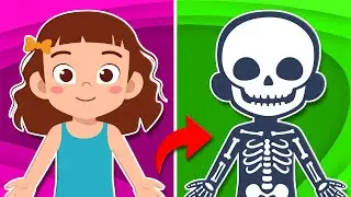 The Bones Song | Human Body Songs For Kids | KLT Anatomy