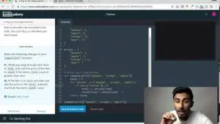 Codecademy - Python: Tutorial #11