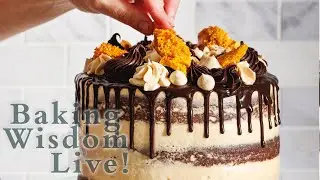 How to Make a Chocolate Peanut Butter Cream Cake (from Anna's New Book)! | LIVESTREAM