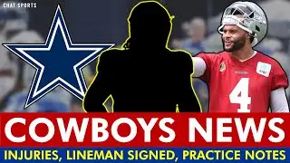 JUST IN: Cowboys Sign Offensive Lineman + Injury News & Cowboys Joint Practice Takeaways vs. Rams