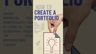 HOW TO CREAT A PORTFOLIO #porfolio #cvrnews #earnmoney #passiveincome  #scholarships #freelancing