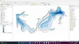 How to Create Woodcut map  of Lakes using QGIS software