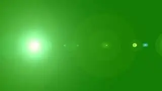 lens flare animation green screen no copyright video footage