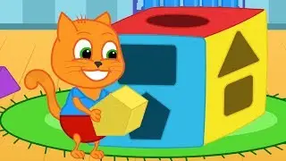 Cats Family in English - Forms of Learning Cartoon for Kids