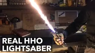 First real lightsaber. HHO & high pressure electrolyzer. Guinness World Records approved.