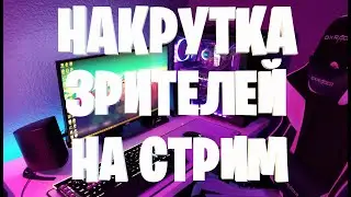 НАКРУТКА ЗРИТЕЛЕЙ НА СТРИМ 2024