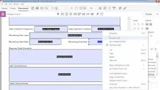 Making a pdf form from a word document