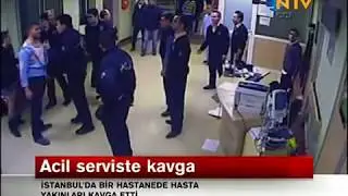 SON DAKİKA! Acil Serviste Donlu Kavga! NTV