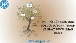 Nghiệp Vụ Sư Phạm Dạy Đại Học Buổi 18.Vai Trò Của Giáo Dục Đối Với Hình Thành Phát Triển Nhân Cách