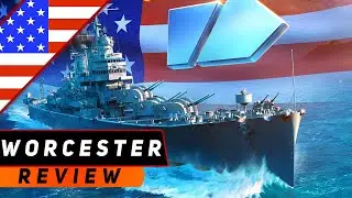 КРЕЙСЕР WORCESTER! НОВАЯ СБОРКА! ИДЕАЛЬНЫЙ КРЕЙСЕР ПОДДЕРЖКИ! МИР КОРАБЛЕЙ/WORLD OF WARSHIPS