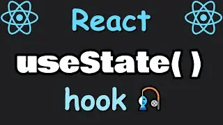 React useState() hook introduction 🎣