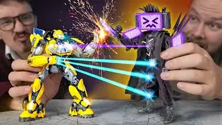 Epic Robot Battle - Transformer Bumblebee VS Skibidi Toilet's Upgraded TV Titan 🤖💥 Who's Stronger?!