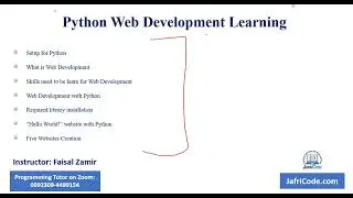 Python Web Development Webinar: Unlock the World of Web Applications with Python