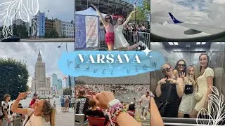 VARŠAVA TRAVEL VLOG | girls trip a Taylor Swift koncert