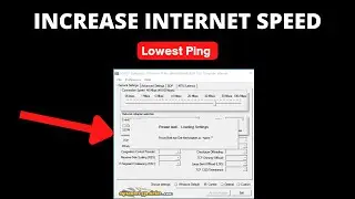 How To Optimize WIFI ADAPTER to Increase Download Speed Using TCP OPTIMIZER | LOWER PING WINDOWS 10