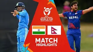 India v Nepal | Match Highlights | U19 CWC 2024