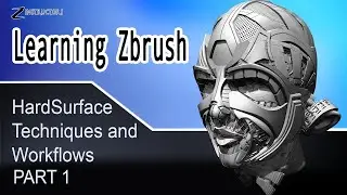 Learning Zbrush Hard Surface Part 1