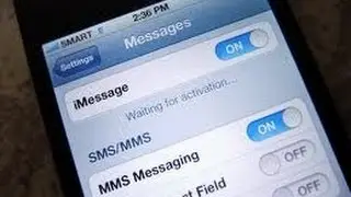Fix Waiting for Activation iMessage & Facetime JAILBROKEN iPhone 3GS & 4 iOS 5.0/5.0.1/.5.1