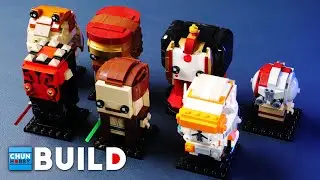 LEGO Speed Build! STAR WARS 2024 BrickHeadz Collection | LEGO STAR WARS 2024 | Beat Build