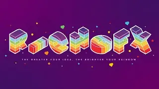 Design Isometric Rainbow Text in Adobe Illustrator