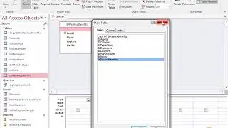 Action Query in Access 2016