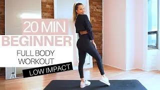 20 MIN WORKOUT AT HOME FOR BEGINNERS | FULL BODY  / No Equipment