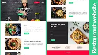 Full Responsive Restaurant/Food Website With HTML, CSS & Javascript From Scratch Step By Step