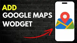 How to Add Google Maps Widget to Android Homescreen in 2024 (EASY)