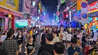 Bui Vien Walking Street, Ho Chi Minh City, Vietnam (2024) (4K) WALKING TOUR - Vietnam nightlife