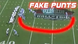 NFL Best Fake Punts Ever (Compilation)