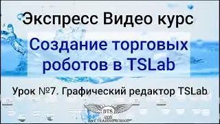 Экспресс видео курс TSLab - Урок 7. Графический редактор в TSLab