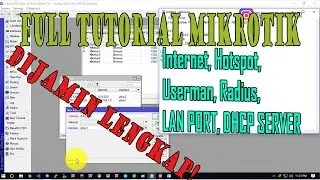 Cara Setting Lengkap Mikrotik RB750 hingga Hotspot,Userman,Radius Ready to Fly