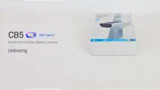 EZVIZ CB5 4K Unboxing - Smart Home Solar Battery Camera