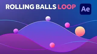 Along Path Loop Animation | After Effects Tutorial