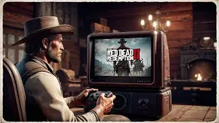 Red Dead Redemption 2 Ambient Western Music with Relaxing Fireplace Sounds (Van der Chill Mix)